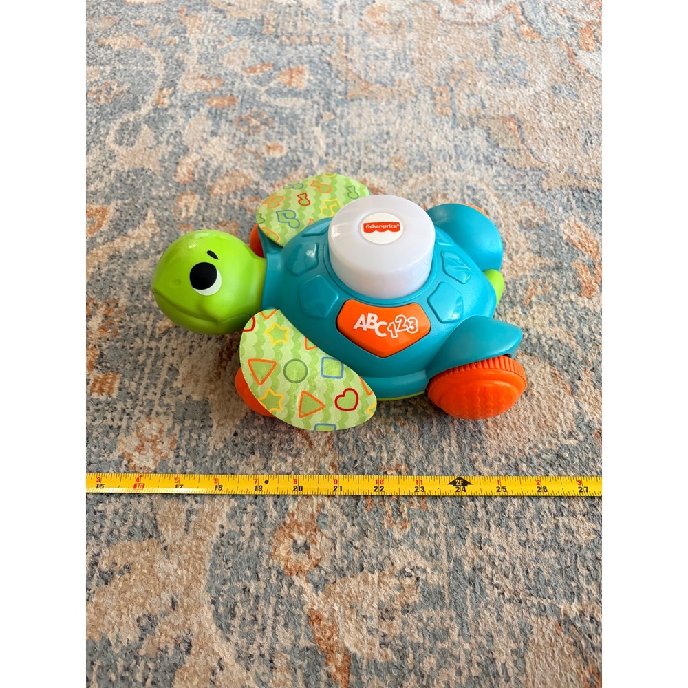 Fisher-Price Linkimals Sit-to-Crawl Sea Turtle Baby Toddler Kids Toy - Picture 4 of 7